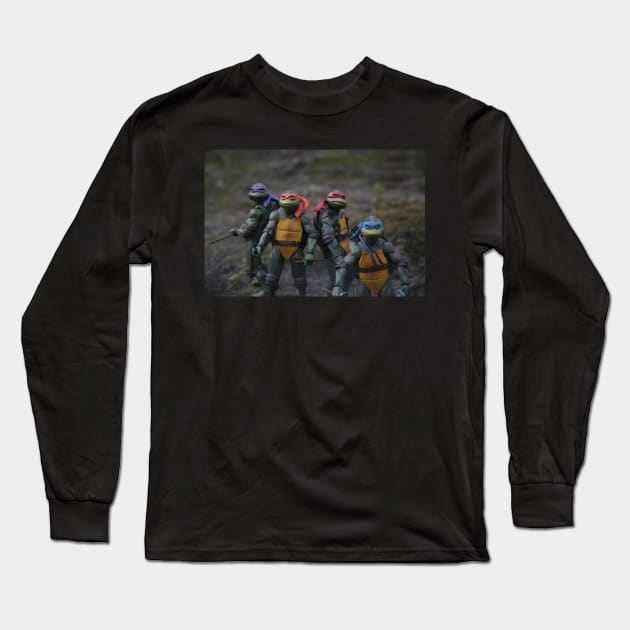 brothers Long Sleeve T-Shirt by Photee